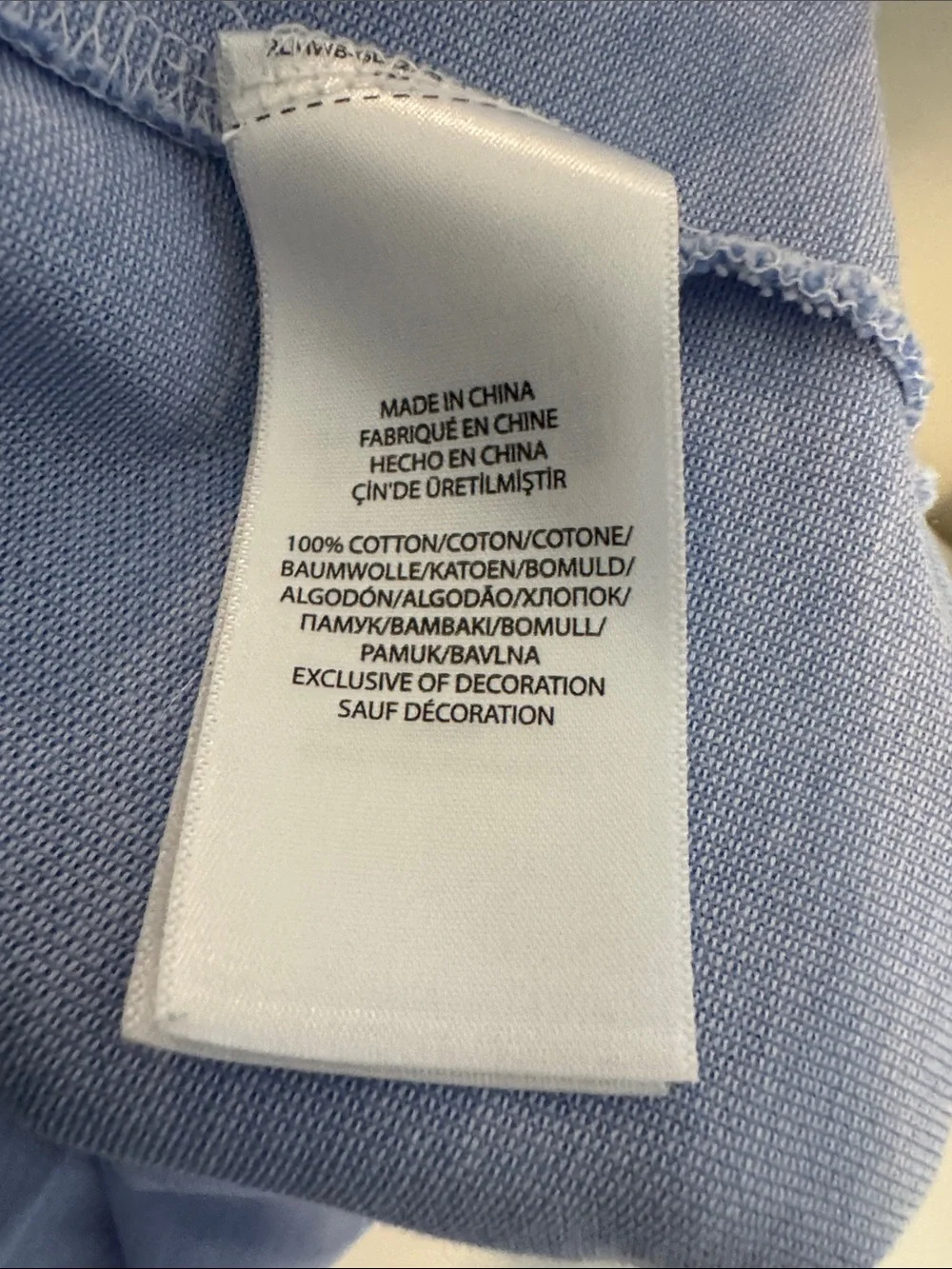 Ralph Lauren Light Blue Short Sleeve Button-Down Polo